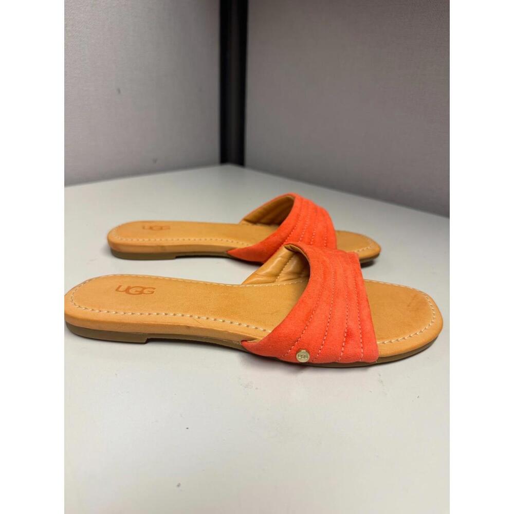 UGG Women's Juruga Slide Orange Suede Size 7 New